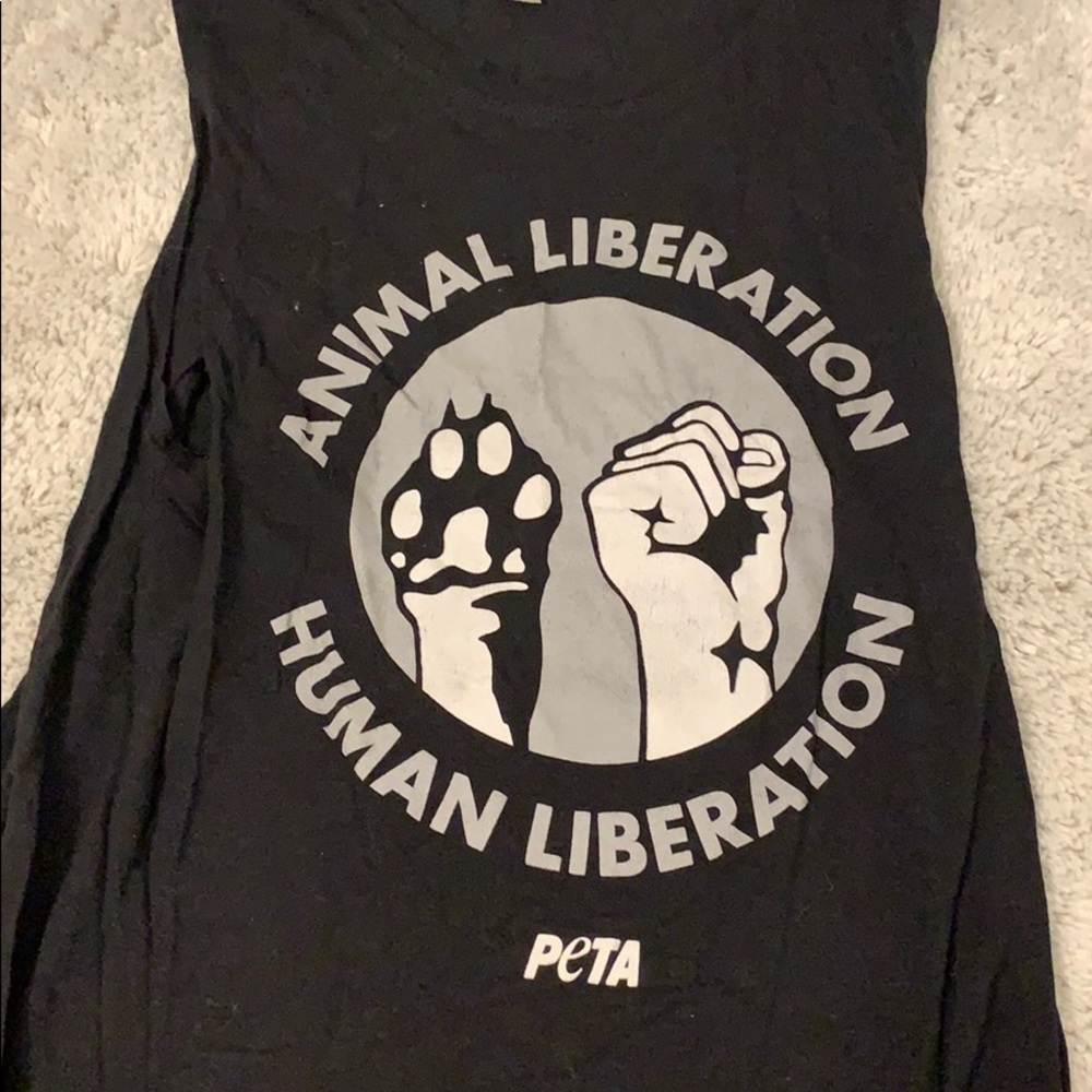 PETA muscle tank top